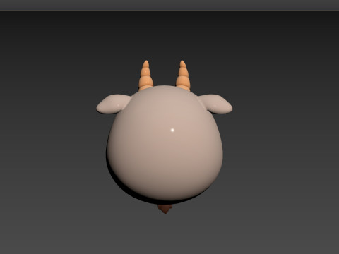 Prop138 Goat Head Modelo 3D