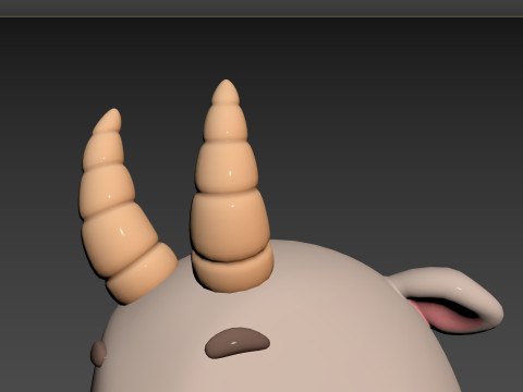 Prop138 Goat Head Modelo 3D