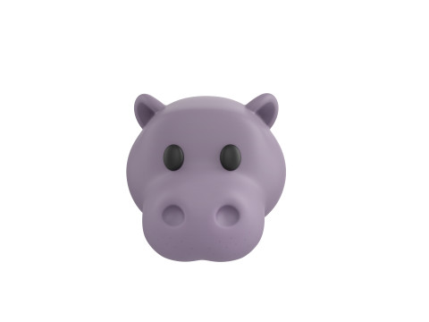 Prop139 Hippo Head Modelo 3D