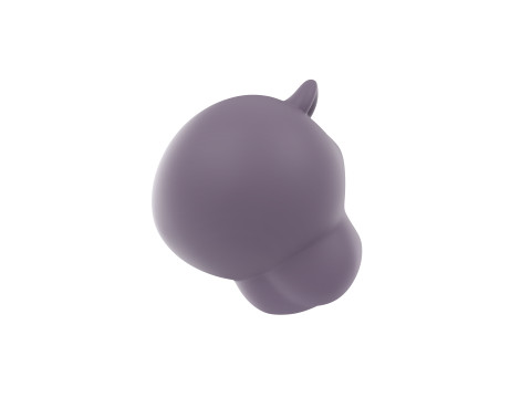 Prop139 Hippo Head Modelo 3D