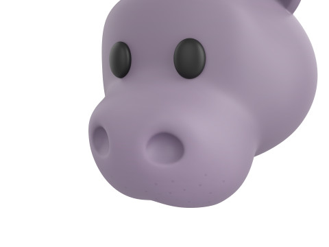 Prop139 Hippo Head Modelo 3D