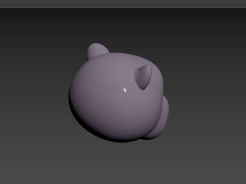 Prop139 Hippo Head Modelo 3D
