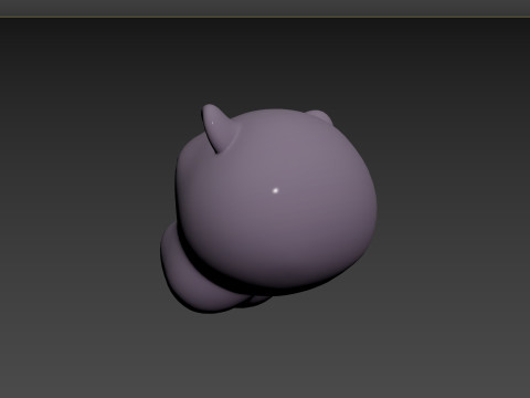 Prop139 Hippo Head Modelo 3D