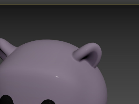 Prop139 Hippo Head Modelo 3D