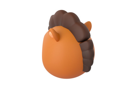 Prop140 Horse Head 3Dモデル