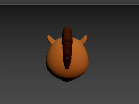 Prop140 Testa di cavallo Modello 3D