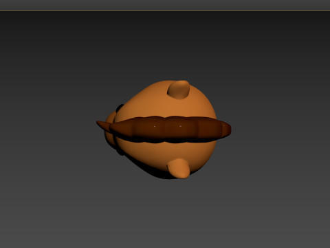Prop140 Horse Head 3Dモデル