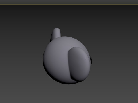 Prop142 Koala Head 3D 模型