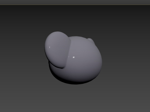 Prop142 Koala Head 3D 模型