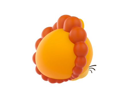 Prop143 Lion Head 3D 모델