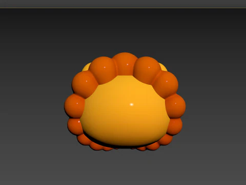 Prop143 Lion Head 3D Model