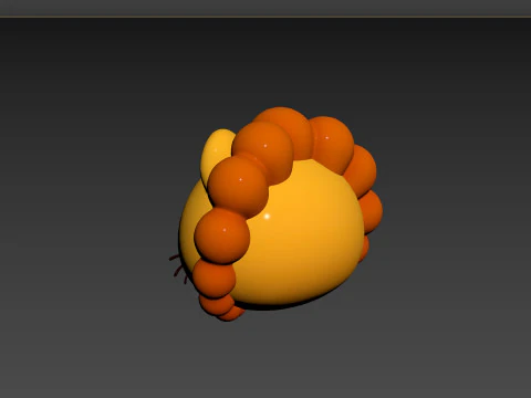 Prop143 Lion Head 3D Model