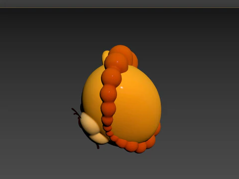 Prop143 Lion Head 3D Model