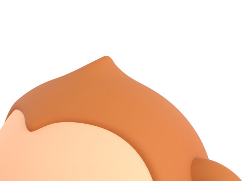 Prop144 Monkey Head 3D Model
