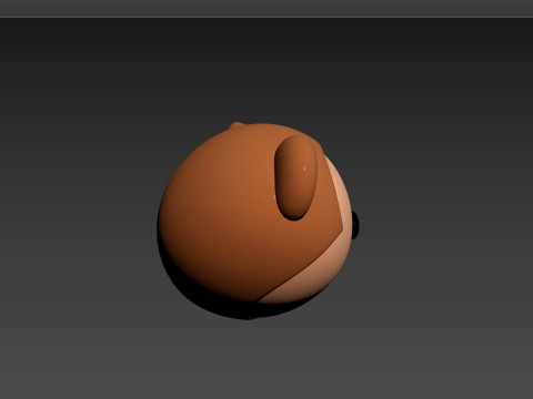 Prop144 Monkey Head 3D Model