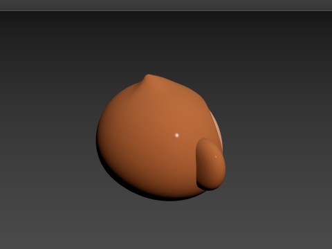 Prop144 Monkey Head 3D Model