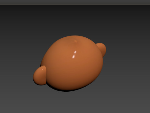 Prop144 Monkey Head 3D Model