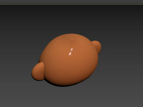 Prop144 Monkey Head 3D Model