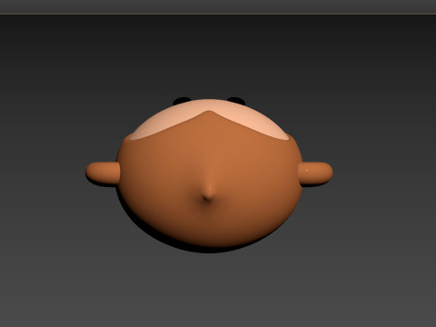 Prop144 Monkey Head 3D Model