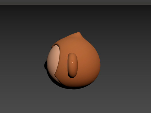 Prop144 Monkey Head 3D Model