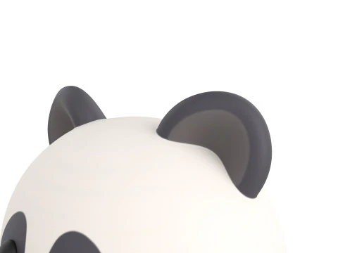 Prop146 Panda Head 3D Model