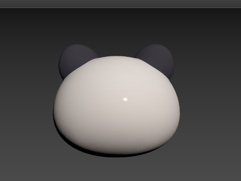 Prop146 Panda Head 3Dモデル