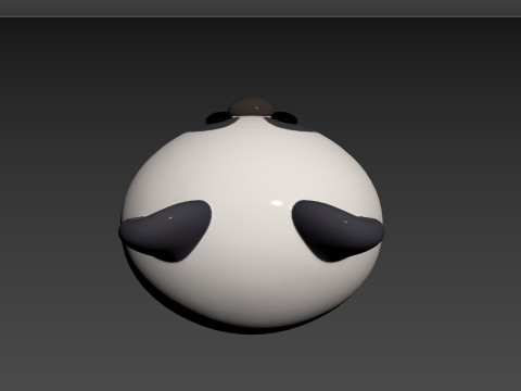 Prop146 Panda Head 3Dモデル