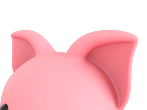 Prop147 Pig Head 3D Model