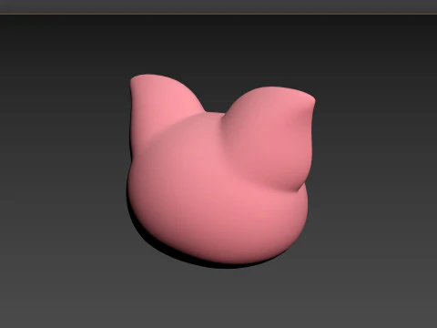 Prop147 Pig Head 3D Model