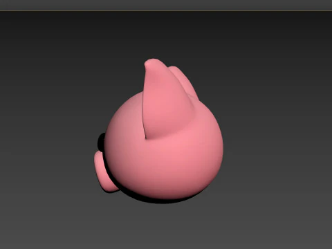 Prop147 Pig Head 3D Model