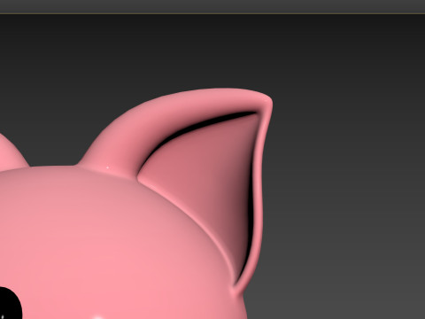 Prop147 Pig Head 3D 모델