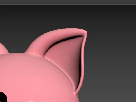 Prop147 Pig Head 3D Model