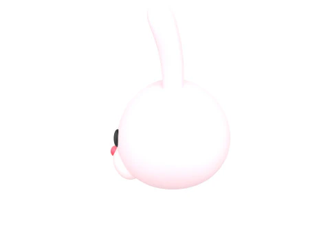 Prop149 Rabbit Head 3D Model