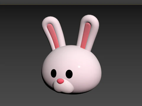 Prop149 Rabbit Head 3D Model
