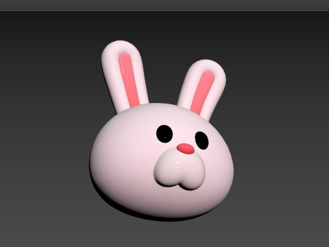 Prop149 Rabbit Head 3D Model