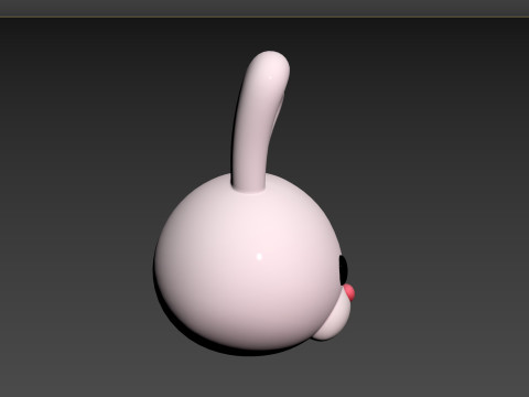 Prop149 Rabbit Head 3D Model