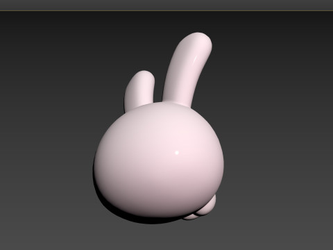 Prop149 Rabbit Head 3D Model