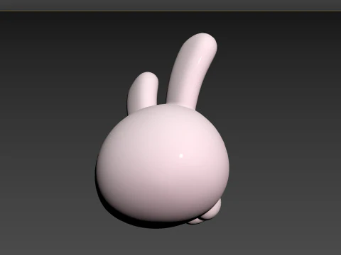 Prop149 Rabbit Head 3D Model