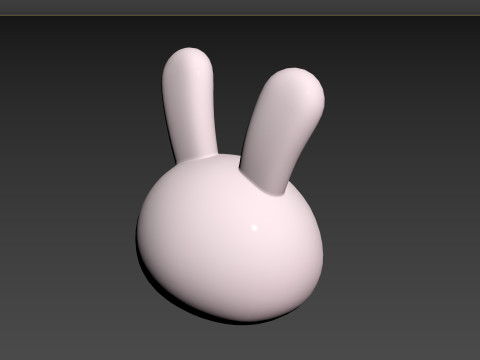 Prop149 Rabbit Head 3D Model