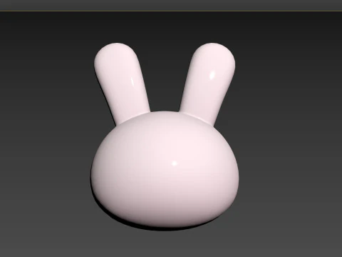 Prop149 Rabbit Head 3D Model