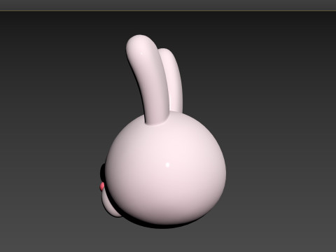 Prop149 Rabbit Head 3D Model