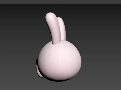 Prop149 Rabbit Head 3D Model
