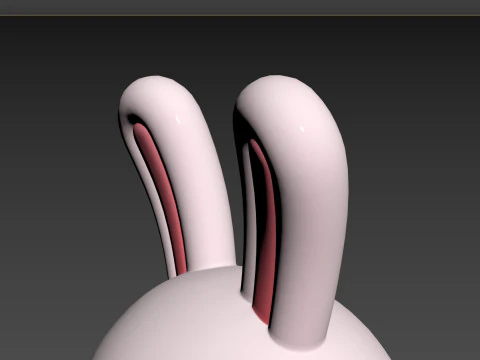 Prop149 Rabbit Head 3D Model