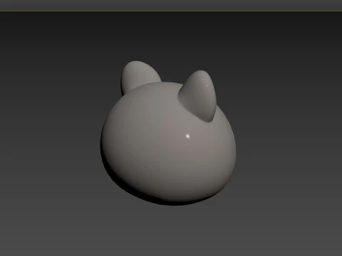 Prop150 Raccoon Head 3D Model