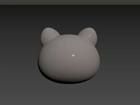 Prop150 Raccoon Head 3D Model