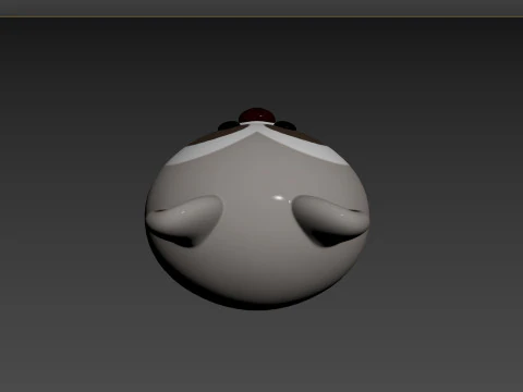 Prop150 Raccoon Head 3D Model