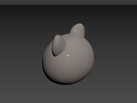 Prop150 Raccoon Head Modelo 3D