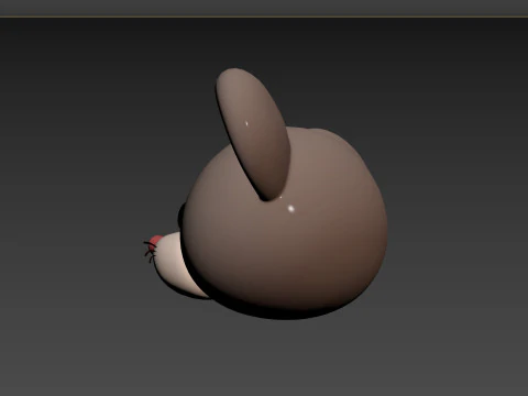 Prop151 Rat Head 3D Model