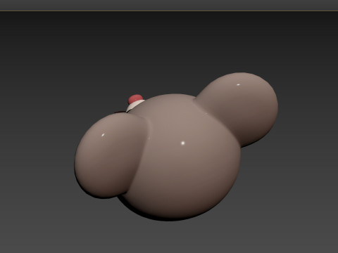Prop151 Rat Head 3D Model