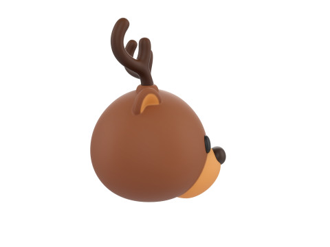 Prop152 Reindeer Head Modelo 3D